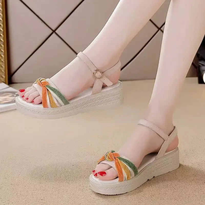 Open Toe Platform Sandals
