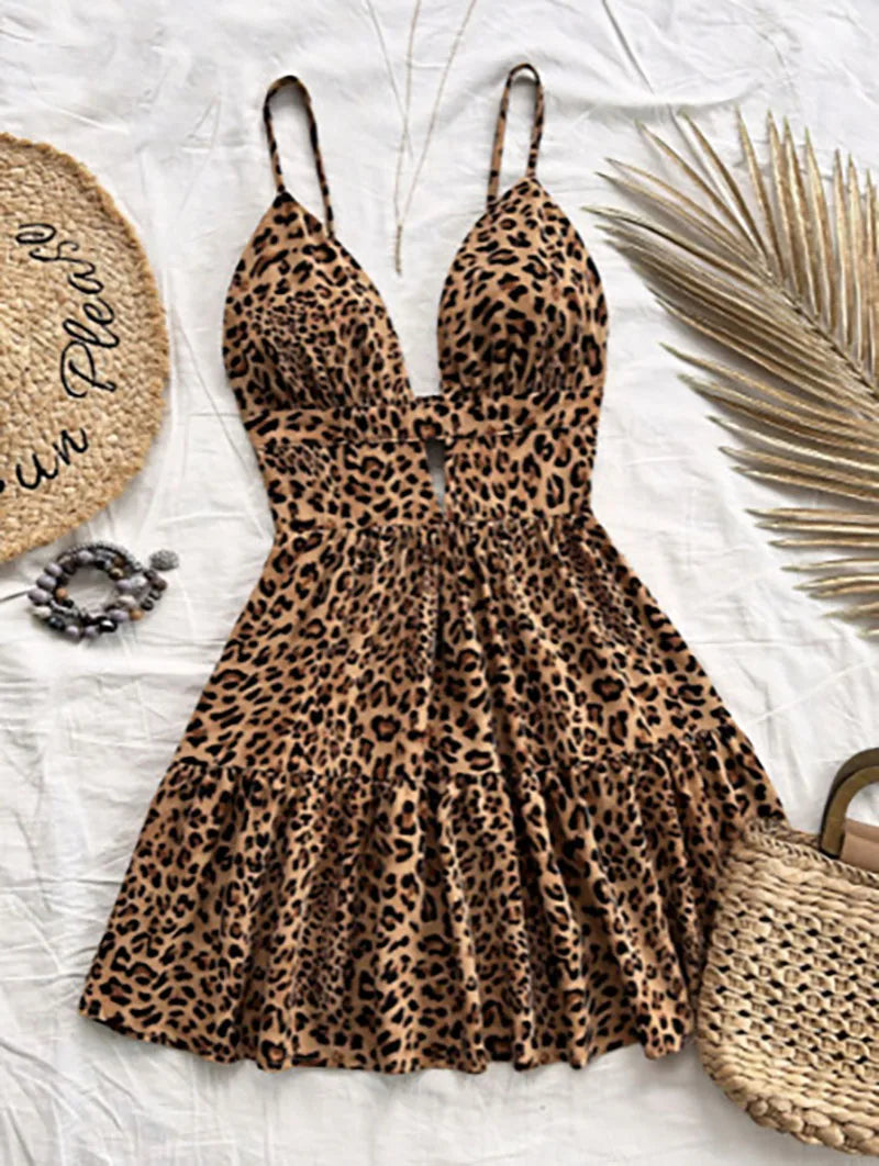 Ella Sleeveless & Backless Mini Dress