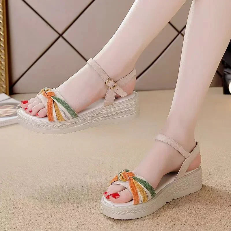 Open Toe Platform Sandals