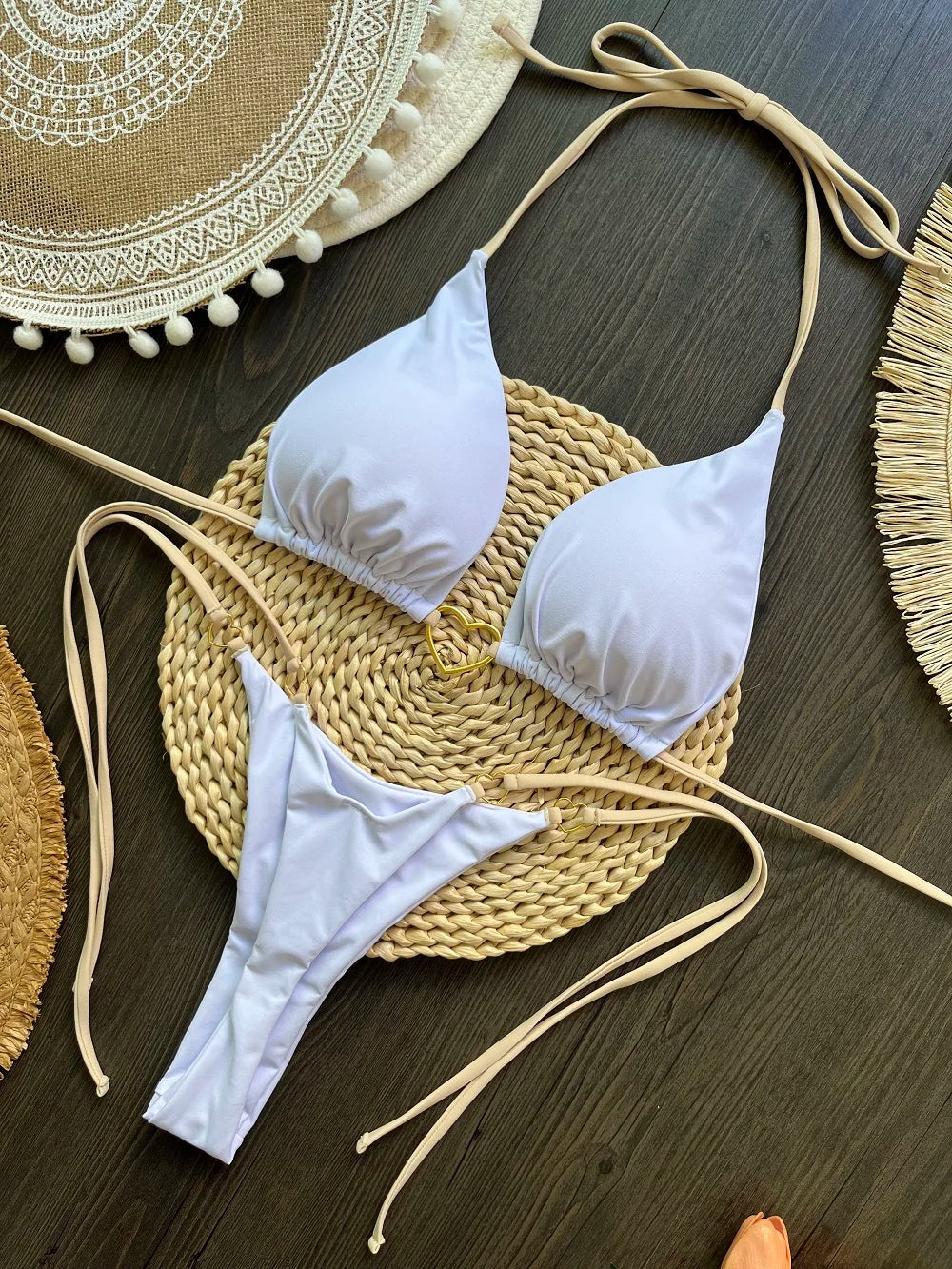 Two-Piece Thong Swimsuit