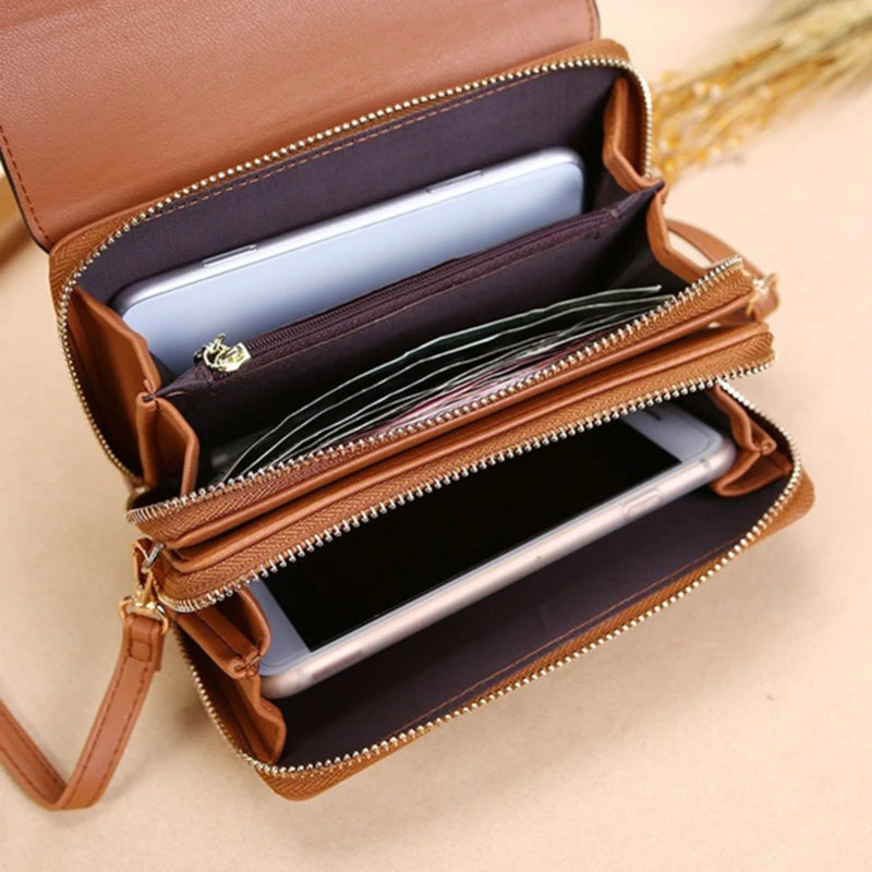 Multi-Card Shoulder Bag & Wallet
