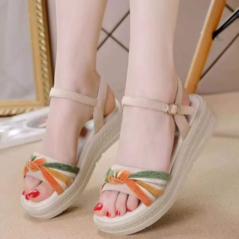 Open Toe Platform Sandals