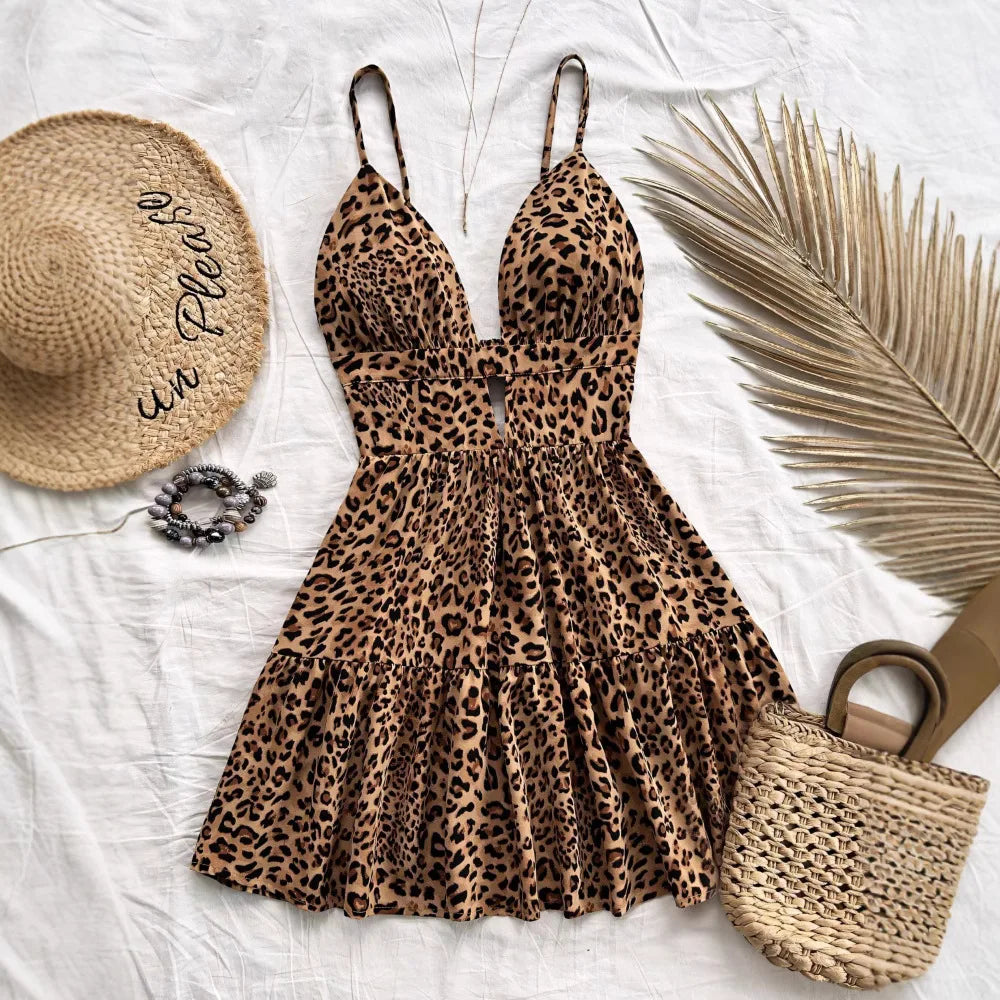 Ella Sleeveless & Backless Mini Dress