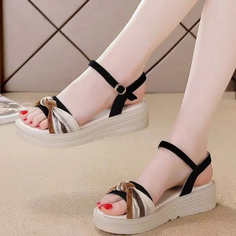 Open Toe Platform Sandals