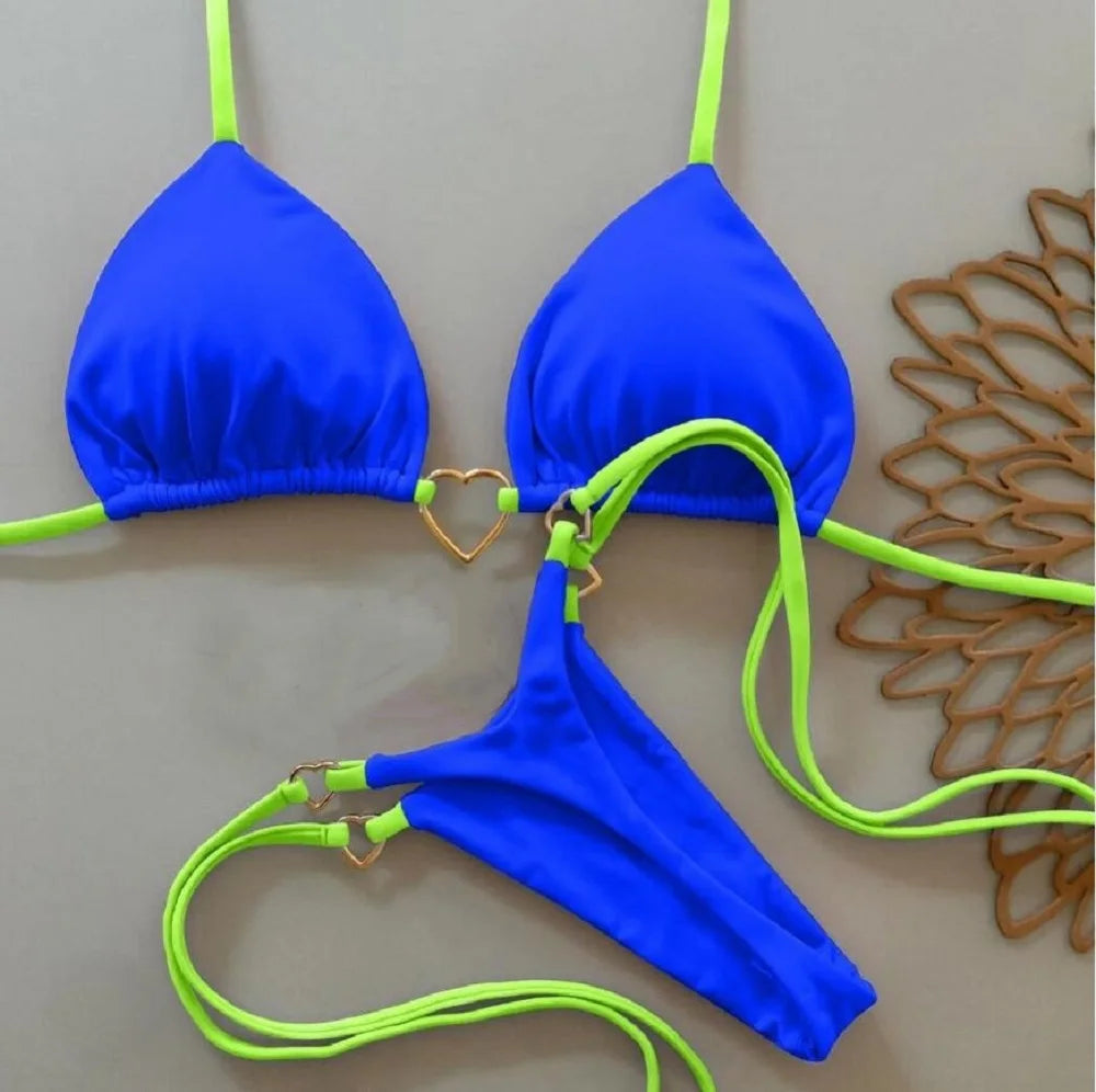 Two-Piece Thong Swimsuit