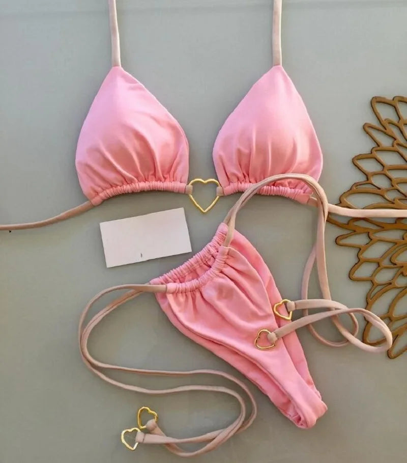 Two-Piece Thong Swimsuit