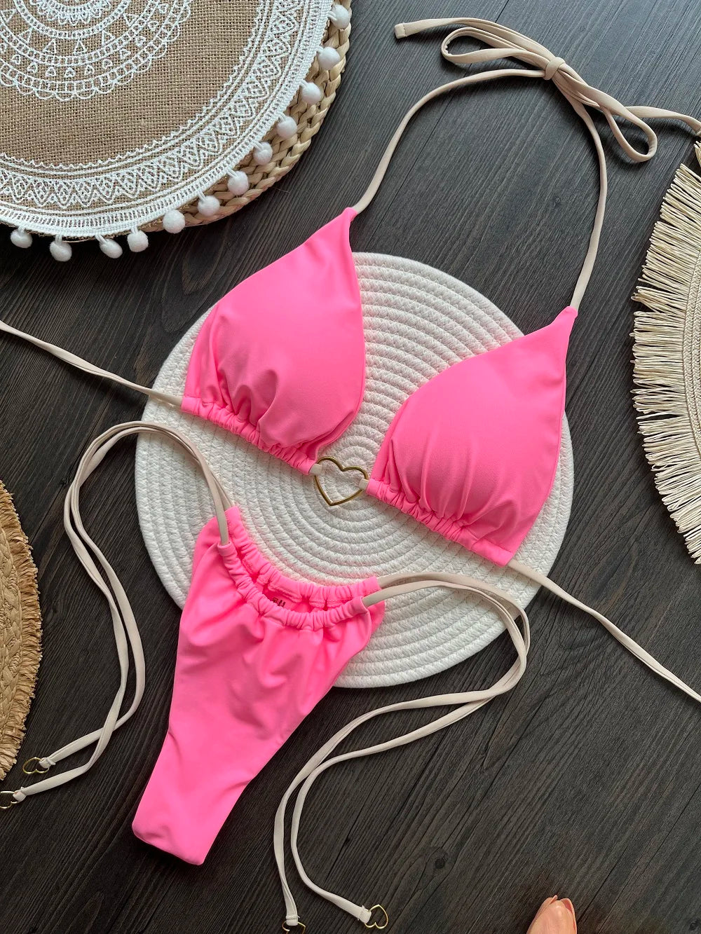 Two-Piece Thong Swimsuit