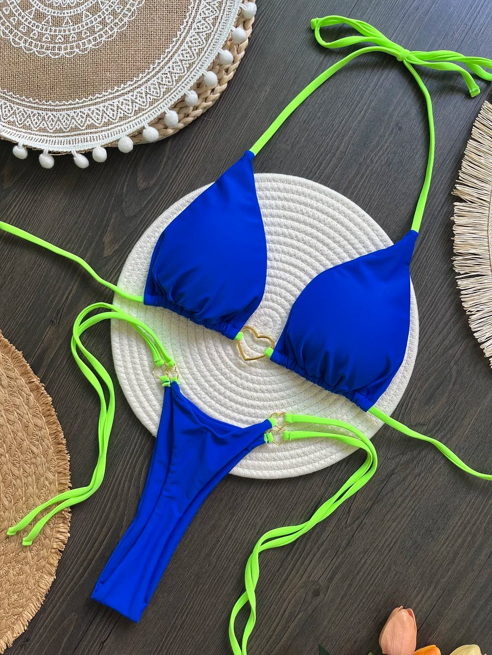 Two-Piece Thong Swimsuit
